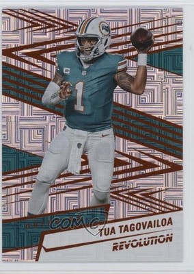 2025 Panini Revolution Orange Levels 292/299 Tua Tagovailoa #195 1k3z