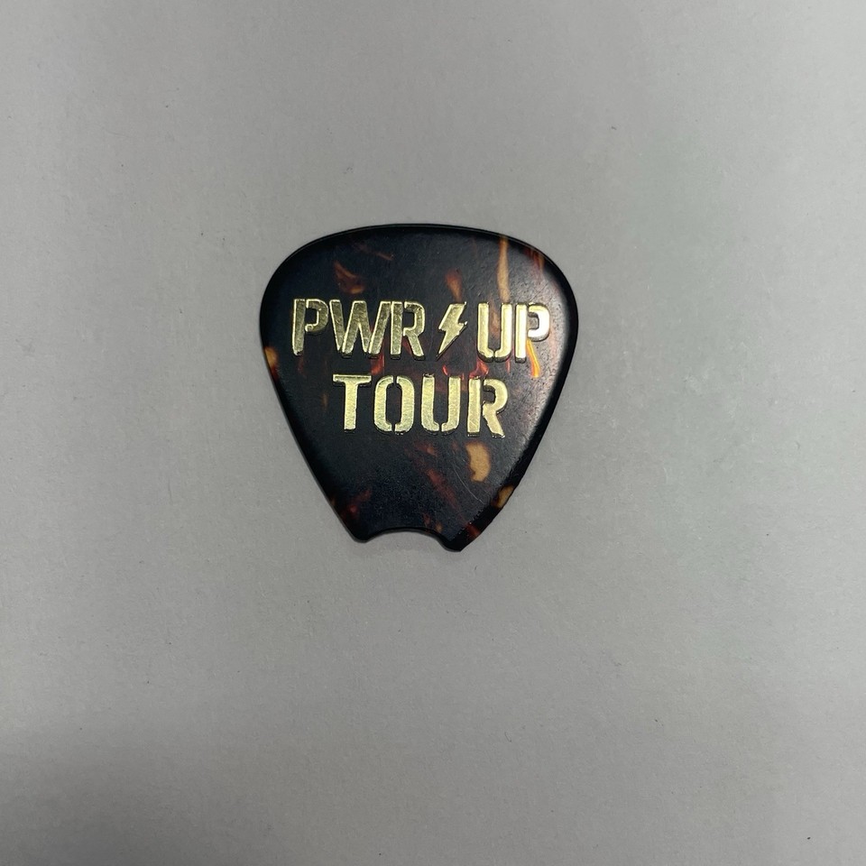 AC/DC STAGE USED guitar pick 2025 Angus Young Power Up USA TOUR | eBay