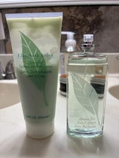 20% off! Green Tea Elizabeth Arden 3.3 oz Perfume Scent Spray + Body Lotion Set
