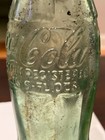 ANTIQUE/VINTAGE GREEN COCA COLA HOBBLE SKIRT BOTTLE, 1940S, TROY, NEW YORK LP — photo 8