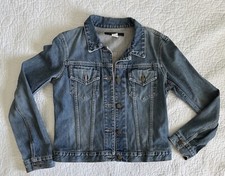 Rare Marc Jacobs Jean Jacket Denim graffiti doodles women medium early 2000s y2k