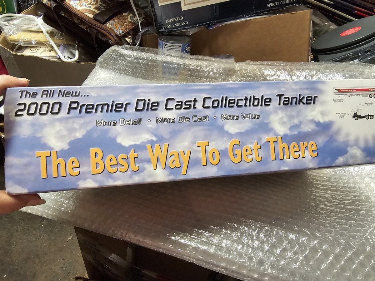 オブジェ『２０００年缶』 2000 Exxon Premier Die Cast Collectible Tanker NIB | eBay