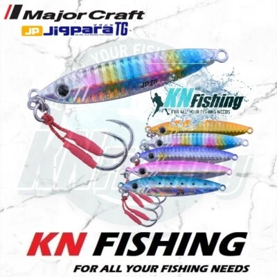 MAJOR CRAFT JIGPARA TG WOLFRAM Shore Jigs Japan 10gr 14gr 18gr 24gr