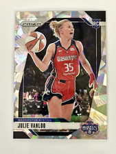2024 #42 Julie Vanloo Panini Prizm WNBA Cracked Ice Prizm RC Mystics
