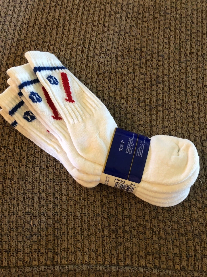 DE COLECCIÓN KEDS 3 pares de calcetines de béisbol con logotipo juvenil talla 4-6,5 Foto 2 de 4