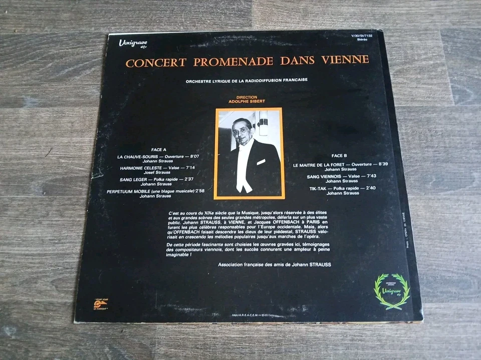 Adolph Sconcert - Promenade Dans Vienne - 12" vinyl LP album - Image 4 of 4