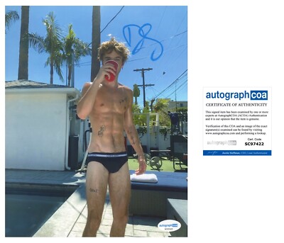 DANIEL SEAVEY SIGNED WHY DONT WE SEXY 8x10 PHOTO - ACOA COA