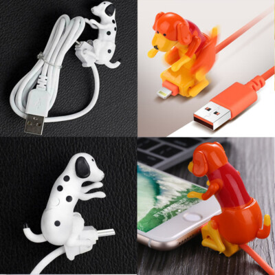 Micro USB Humping Funny Dog Fast charger cable For Type-c iPhone Smartphone