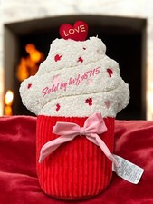 Amor Cupcake Dulce Almohada Día de San Valentín Nuevo con Etiquetas Decoración Amor Rojo Lindos Corazones para Hornear