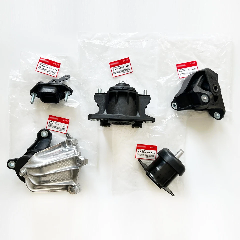 5PCS OEM Engine Motor & Trans Mounts Kit For 08-12 Honda Accord 2.4L Auto Tran - Image 2 of 4