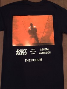 Saint Pablo Tour T Shirt on Sale, 55 