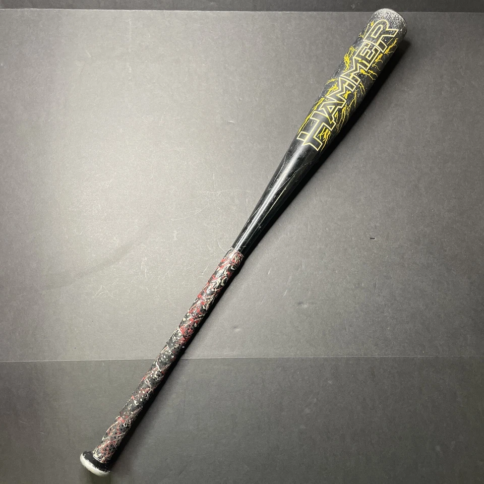 Бейсбольная бита Easton Hammer BK4 Black 33 дюйма 30 унций сертифицированный BESR ствол 2 5/8 дюйма - Изображение 3 из 4