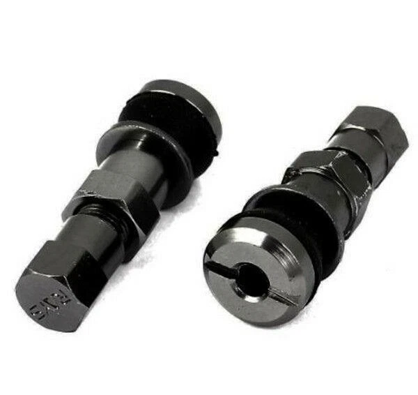 Aluminum Bolt-in Car Motorcycle Tubeless Wheel Tire Valve Stems With Dust Cap 4x - Image 4 of 4
