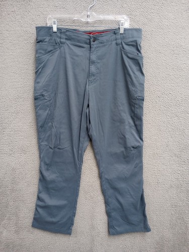 Wrangler Outdoor Pants Mens 38X30 Gray 