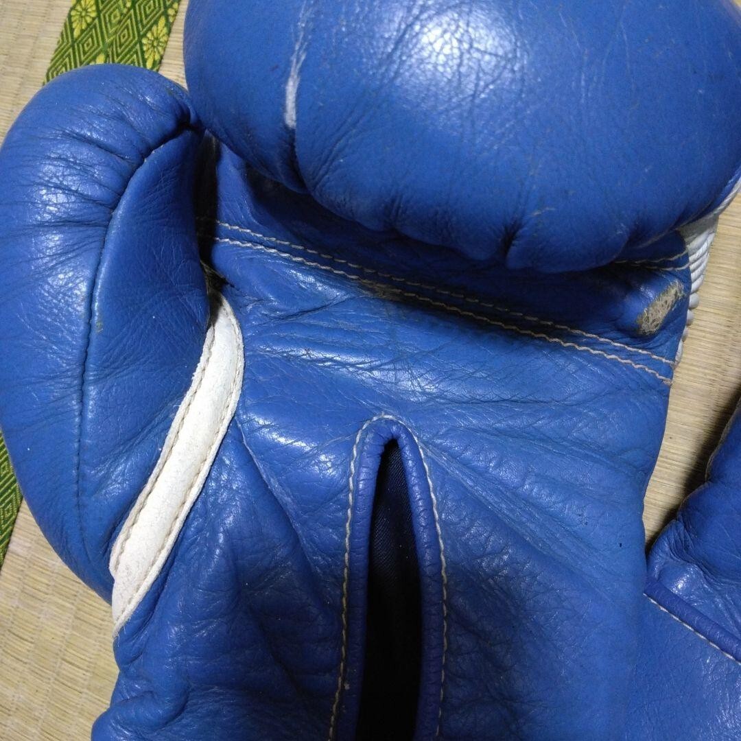 NIKE - winning 12oz 美品 Winning Boxing Gloves Lace up 12oz Black X Gold From Japan