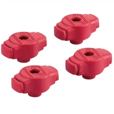 Tama QC8-B4 Quick Set Cymbal Mate 4 Pack - Red, New!