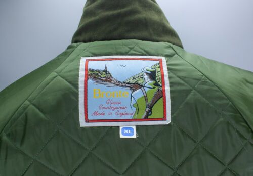 Bronte Derby Tweed English Country Shooting Jacket XL Herringbone & Stiped Coat - Picture 23 of 24