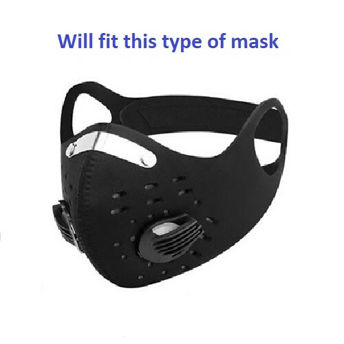 8 Pack PM2.5 Carbon Replacement Filters for Face Mask Free SHIP USA Seller - Picture 11 of 11