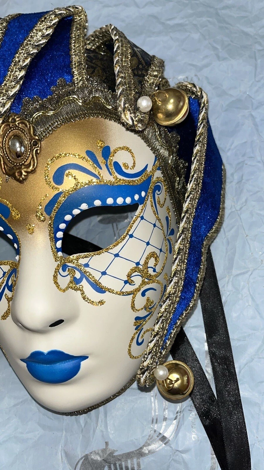 AUTHENTIC VENETIAN CARNIVAL MASK (MADE IN ITALY)