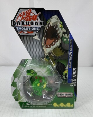 Bakugan Evolutions Platinum Series Neo Trox True Metal Action Figure Sealed