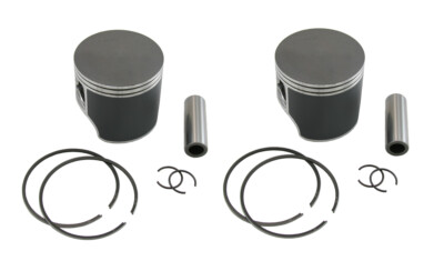 2 SPI Standard Bore Piston Kits for Ski-Doo 550F Snowmobiles 550 Fan Cooled 76mm