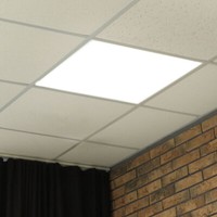 Led Auf Einbau Decken Panel Weiß Arbeits Zimmer Beleuchtung Alu Raster Lampe