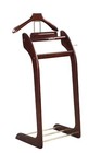 Proman Products Windsor Suit Valet Stand  with Top Tray, Contour Hanger