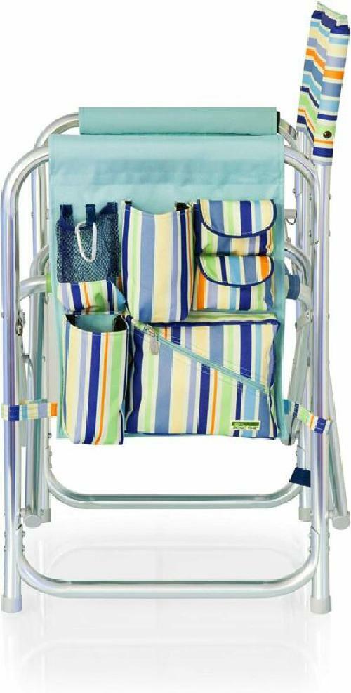 ONIVA a Picnic Time brand Portable Folding Sports Chair, St. Tropez