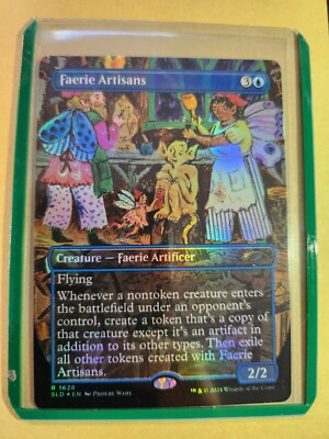 MTG - Faerie Artisans Foil - Secret Lair Phoebe Wahl - Versandkostenfrei