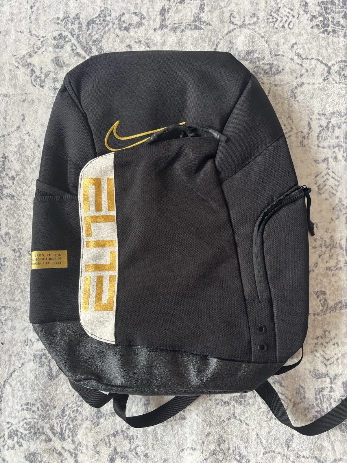 Nike Elite Pro 32L Basketball Backpack - Black/Gold