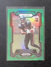 Bijan Robinson Falcons 2023 Panini Green Prizm #305 RC 020925DMCD15