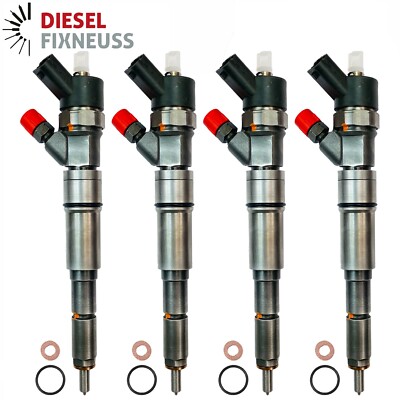 4 x Einspritzdüse INJEKTOR LAND ROVER FREELANDER 2.0 TD4 0445110049 0445110130