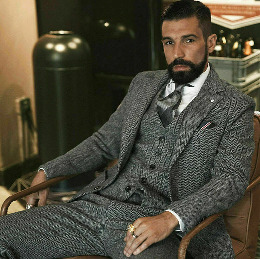 3 piece business sale suit