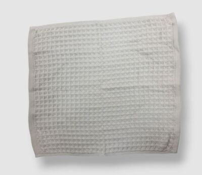 $26 Uchino Gray Air Waffle Cotton Wash Cloth Towel 15'' x 16''