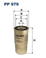 Filtron PP979 Kraftstofffilter FüR Hyundai