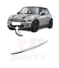 Für Mini R55 R56 R57 R58 R59 11-14 Vorne Stoßstange Grill Chrom Rand 51117250789