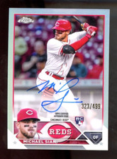 2023 Topps Chrome Refractor /499 Mike Siani Michael #RA-MSI Rookie Auto RC