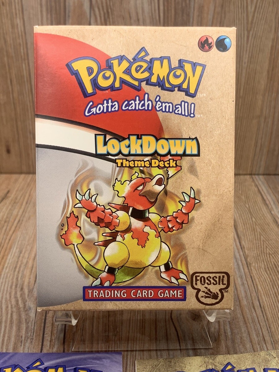 Wizards of the Coast Pokémon Fossil Lockdown Theme Deck - Inserts