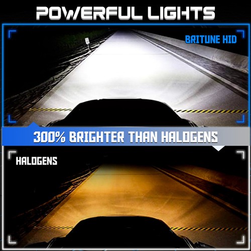 2X 55W H7 HID Xenon Bulbs Replacement Car Headlight Lamp Metal Base 5000K~12000K - Picture 10 of 13