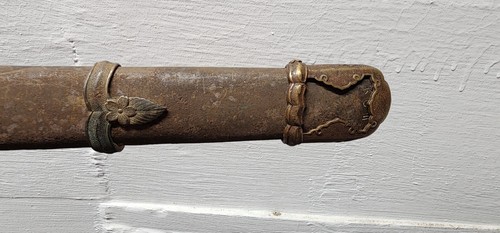 Authentic Japanese WW2 Scabbard For Gunto Sword SCABBARD ONLY No Sword - Picture 6 of 15