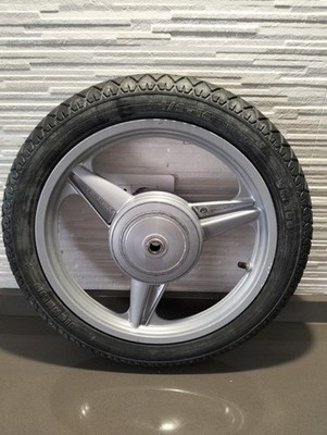 Ruota Posteriore Completa 20 X 1.75 Per Bici Graziella E MTB – Con Copertone, Camera D'aria, Pignone 16 Denti, Cerchio Resistente