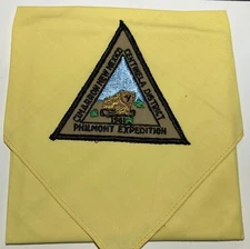 1961 Centinela District Philmont  Contingent Neckerchief Boy Scout TT6