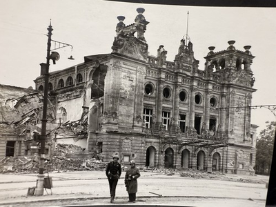 #ad WW2 Original Photo Of Koblenz Germany American Bombing Damage $19.90