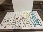Vintage Costume Jewelry Lot #30.  56pc  "Wearable"
