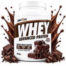 PER4M ADVANCED WHEY PROTEIN (DOUBLE CHOCOLATE) 2.01KG FREE DELIVERY 24.87 per kilo