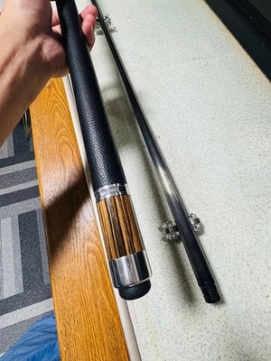 Cuetec Ebony Pool Cue Stick Black Professional Billiard Cue Used