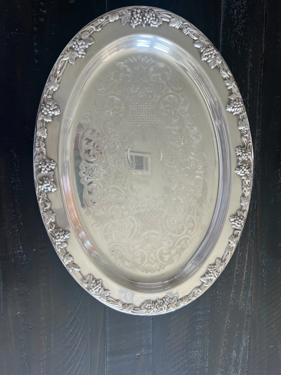 Gorham Antique US Silver-Plated Platters & Trays 1900-1940 for