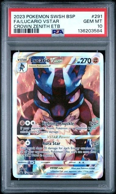 【PSA10】ルカリオVSTAR Universe SAR Lucario Lucario VSTAR SAR 226/172 s12a VSTAR Universe Japanese Pokemon