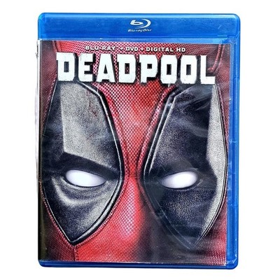 Deadpool Blu-ray DVD Combo 20th Century Fox Marvel Movie Excellent Condition