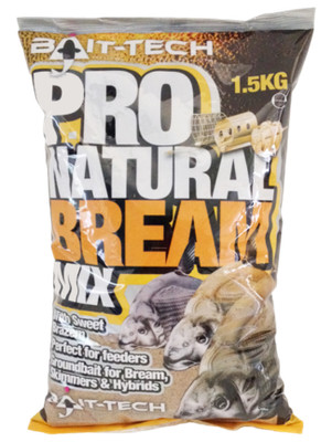 Bait-Tech Pro Natural Bream Groundbait 1.5kg / Coarse Fishing Ground Bait